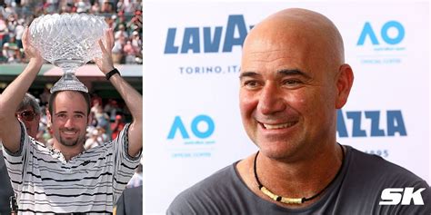 Andre Agassi takes a jog down memory lane, revists his